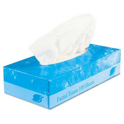 GEN Facial Tissue 2-Ply White Flat Box - Image 5