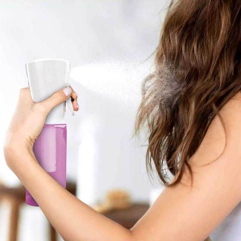 Continuous Water Mister Spray Bottle for Hair Continuous Spray Nano Fine Mist Sprayer - Image 4