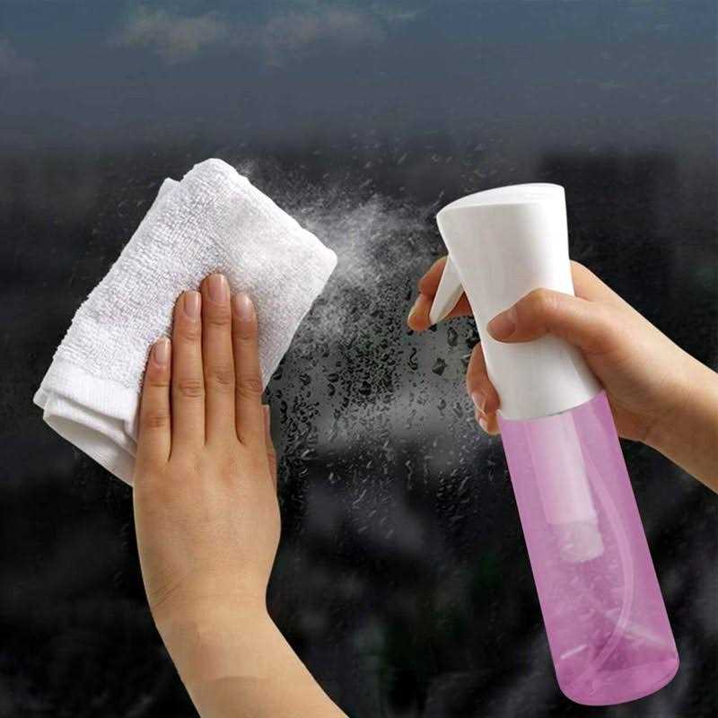 Continuous Water Mister Spray Bottle for Hair Continuous Spray Nano Fine Mist Sprayer - Image 5