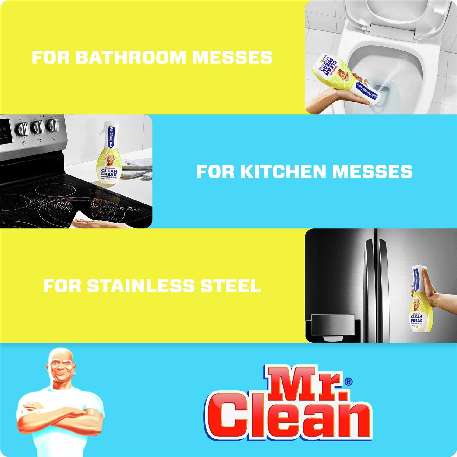 Mr. Clean Clean Freak Deep Cleaning Mist Multi Surface Spray - Image 5