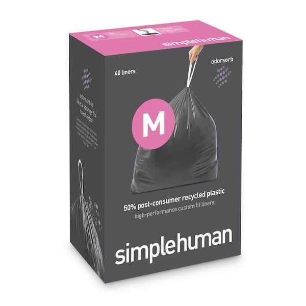 simplehuman Code Odorsorb Custom Fit Drawstring Trash Bags - Image 5