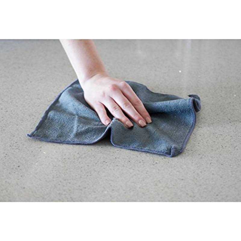 Sophisti-Clean Stainless Steel Microfiber Cloths 10pk Soft Absorbent Non-Abrasive Cleaning Cloths - Image 2
