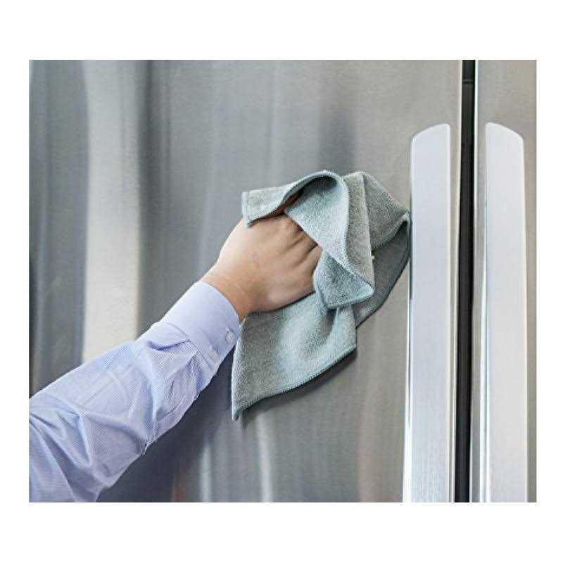 Sophisti-Clean Stainless Steel Microfiber Cloths 10pk Soft Absorbent Non-Abrasive Cleaning Cloths - Image 3