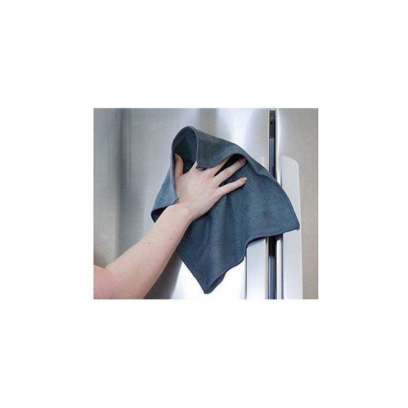 Sophisti-Clean Stainless Steel Microfiber Cloths 10pk Soft Absorbent Non-Abrasive Cleaning Cloths - Image 5
