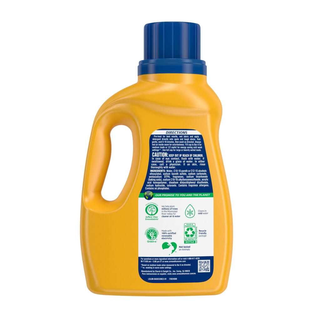 Arm Hammer Clean Burst Liquid Laundry Detergent - Image 3