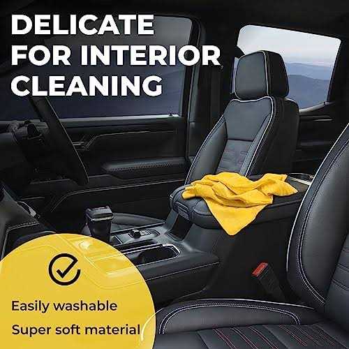 Premium Chamois Cloth for Car Drying 26x17 Super Absorbent Reusable Shammy Towel for Car + Storage Tube - Image 2