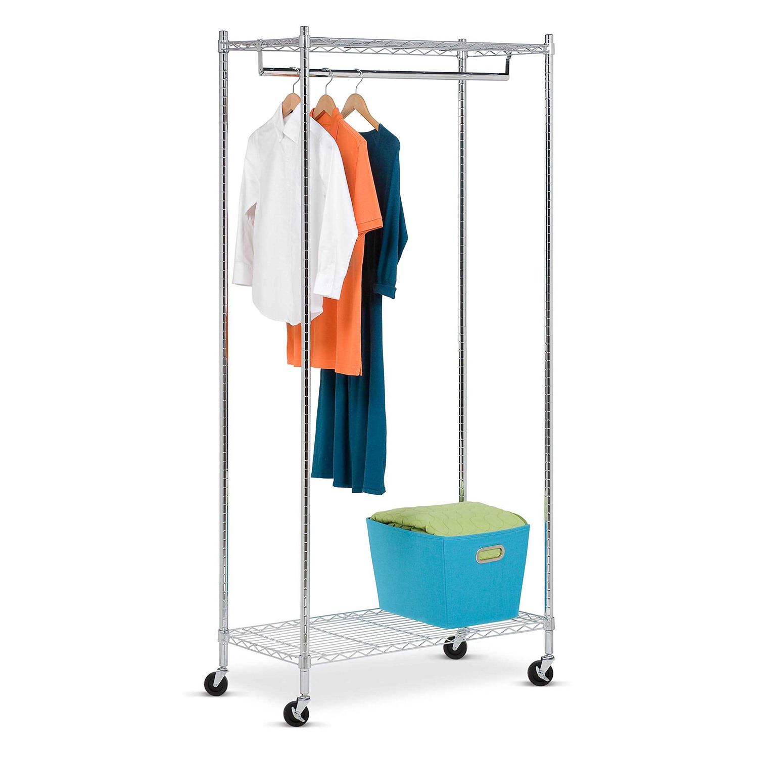 Honey-Can-Do Heavy-Duty Rolling Garment Rack