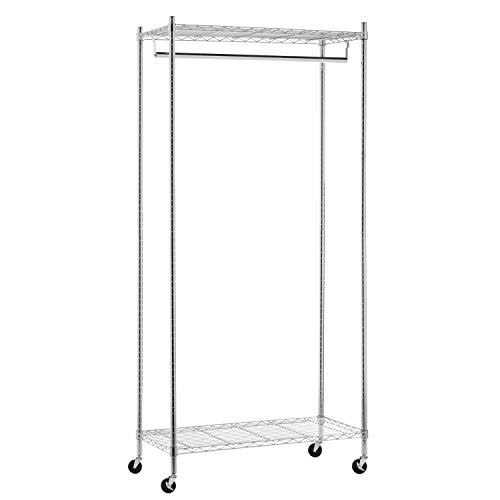 Honey-Can-Do Heavy-Duty Rolling Garment Rack - Image 4