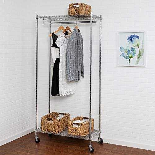 Honey-Can-Do Heavy-Duty Rolling Garment Rack - Image 5