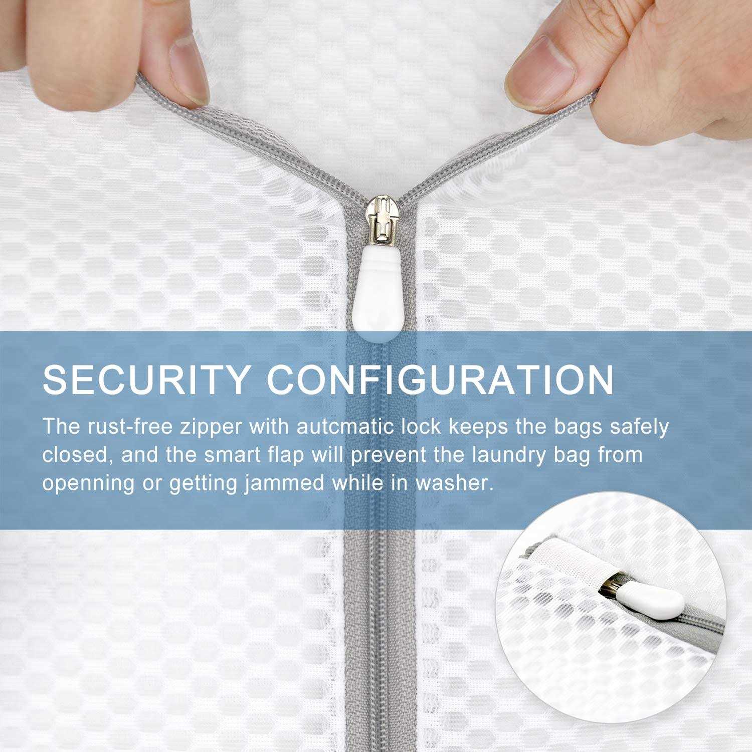 Durable Honeycomb Mesh Laundry Bags for Delicates - Image 4