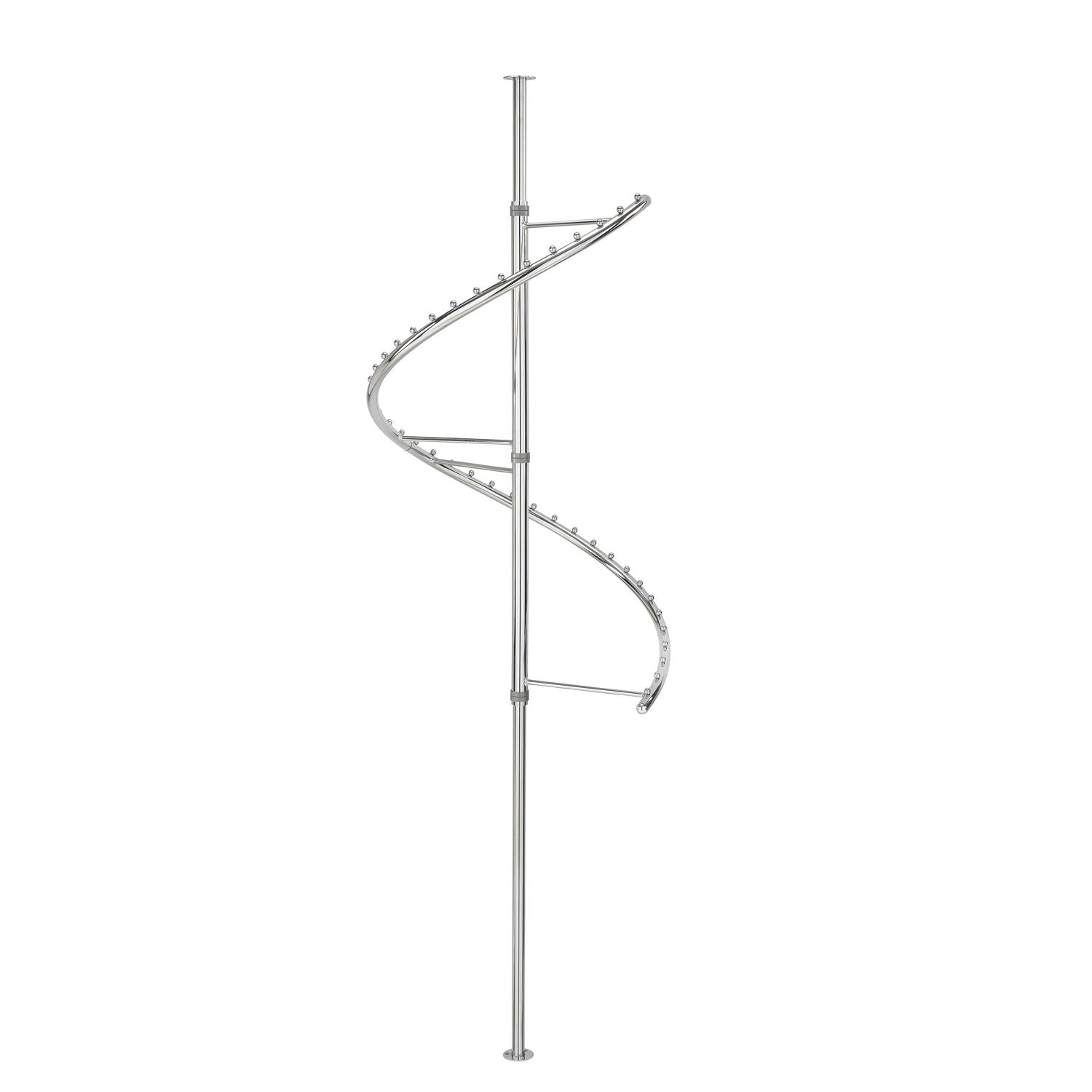 Rev-A-Shelf 360 Degree Spiral Clothes Rack - Image 4