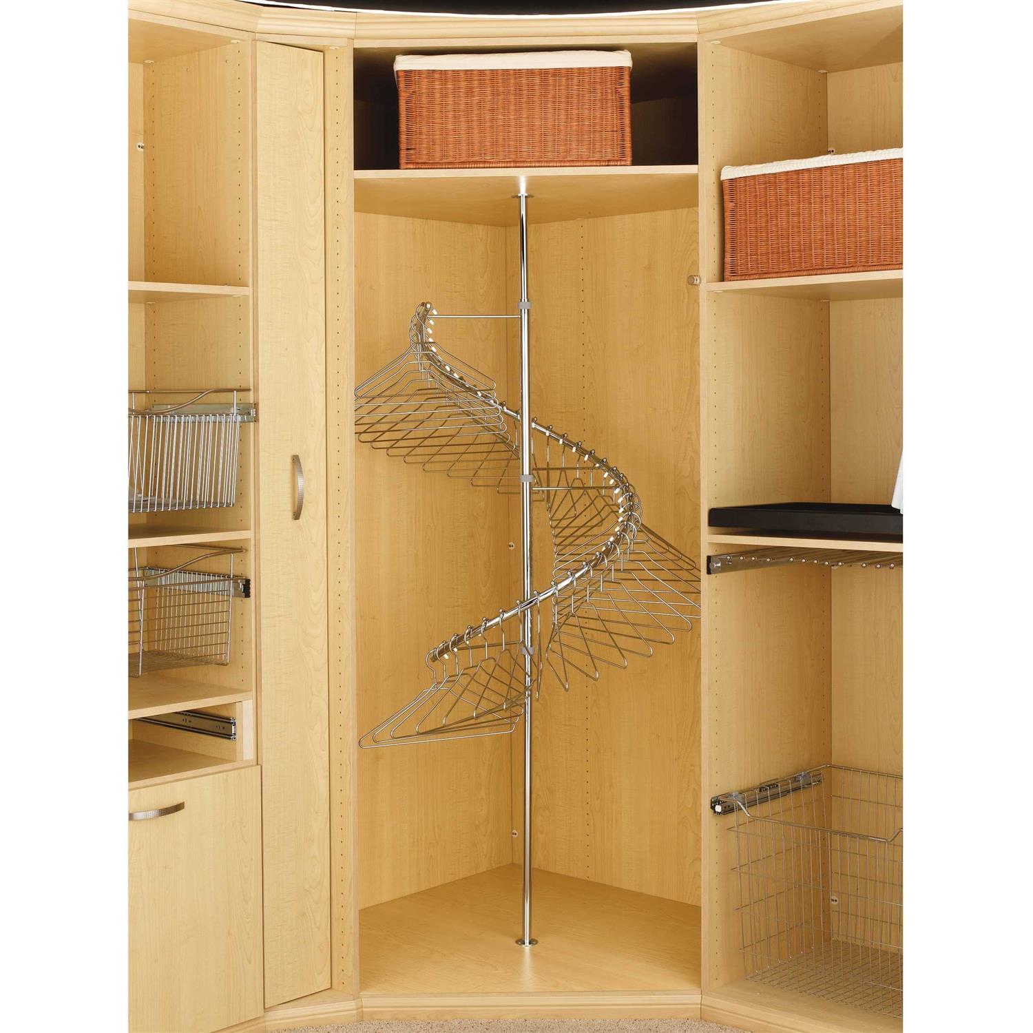Rev-A-Shelf 360 Degree Spiral Clothes Rack - Image 5