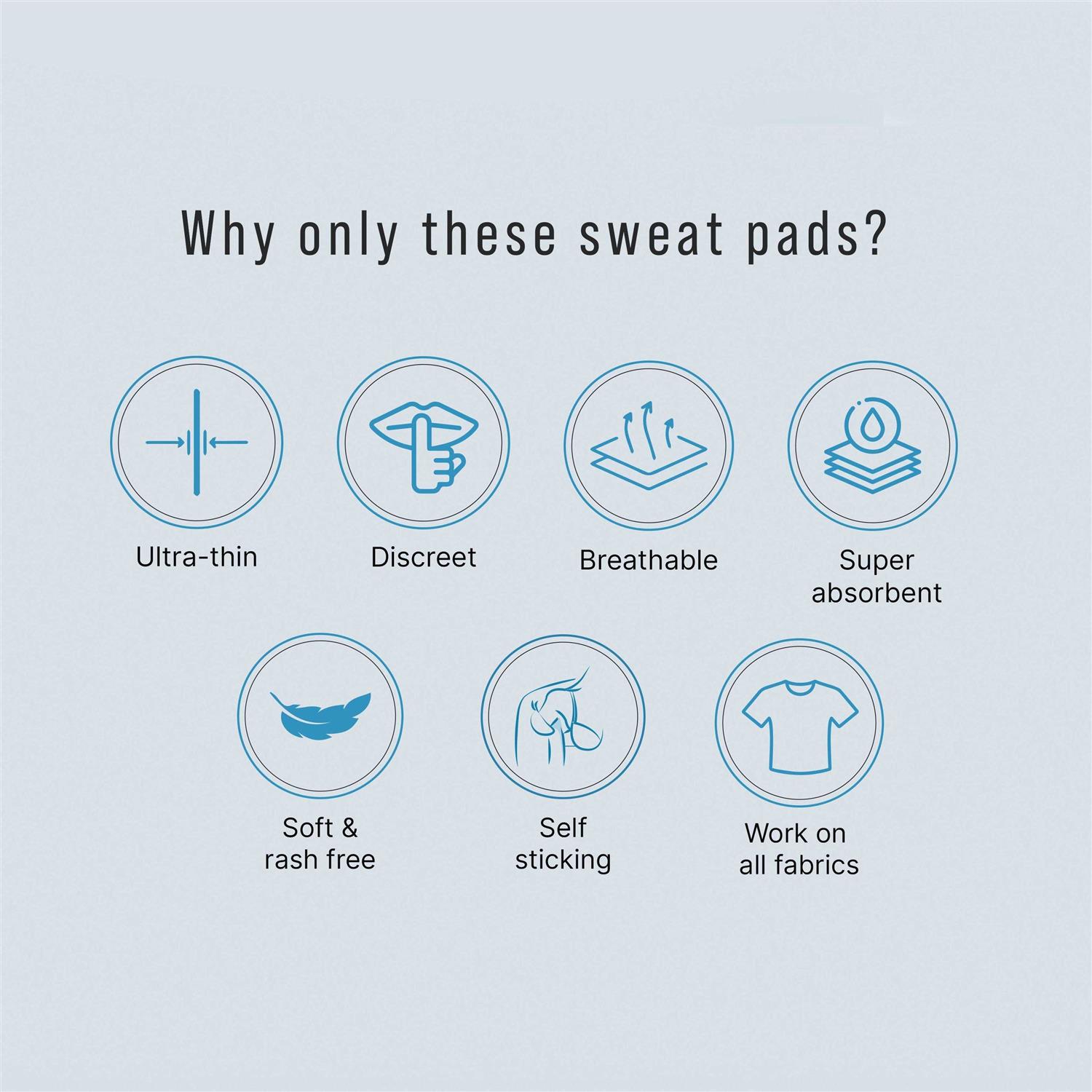 Sirona Disposable Underarm Sweat Pads Pads - Image 4