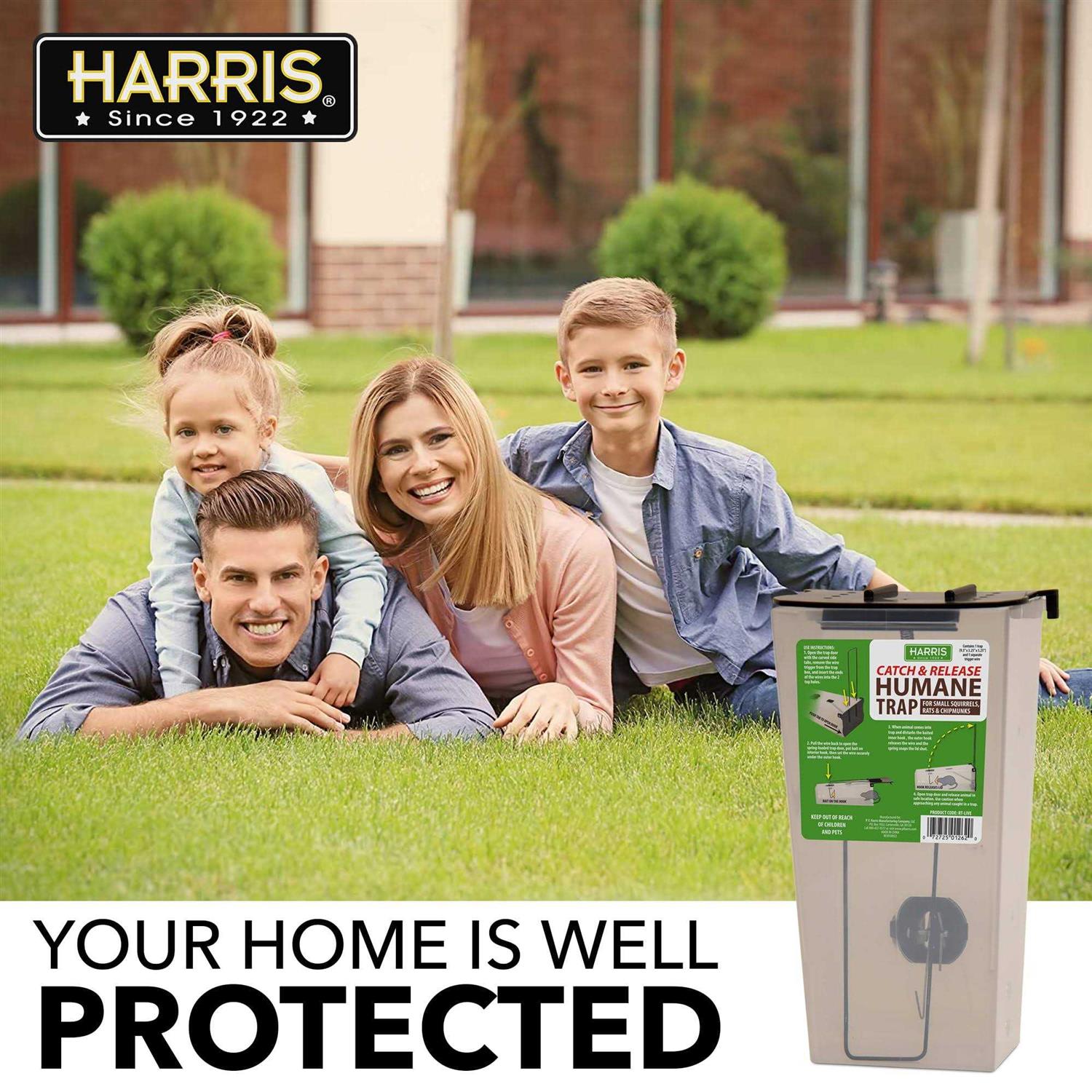 Harris Catch and Release Humane Squirrel and Rodent Trap - Image 3