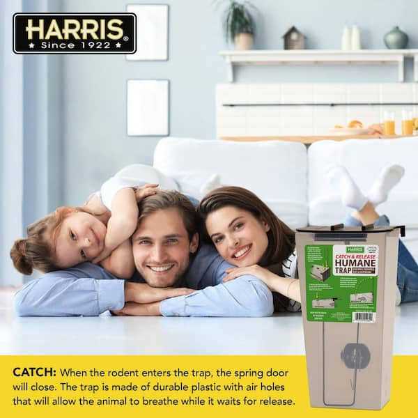 Harris Catch and Release Humane Squirrel and Rodent Trap - Image 2