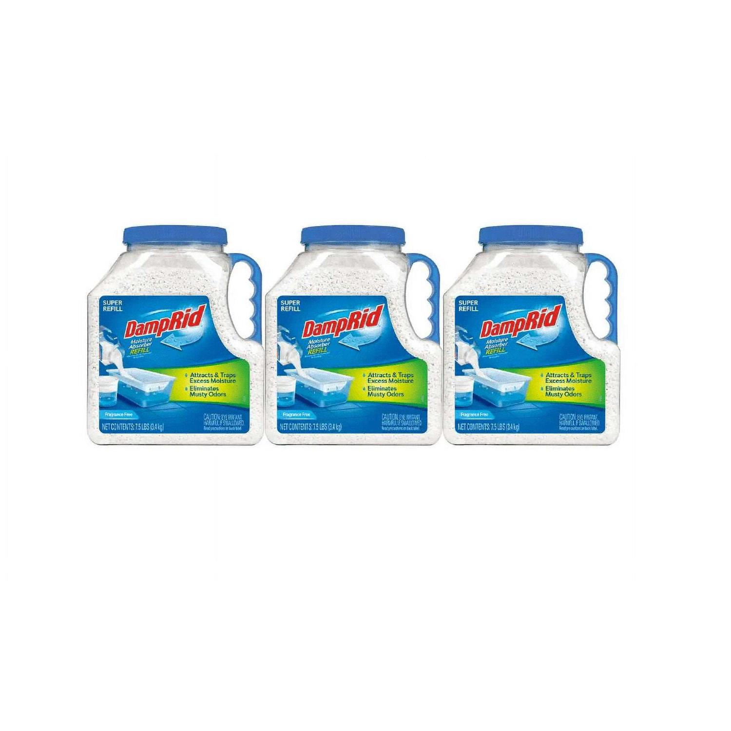 DampRid 7.5 lbs. Fragrance Free Super Refill Moisture Absorber - Image 4