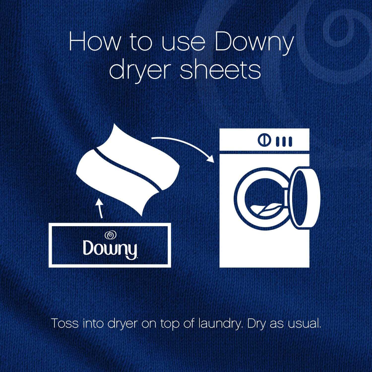 Downy April Fresh Fabric Softener Dryer Sheets - Image 2