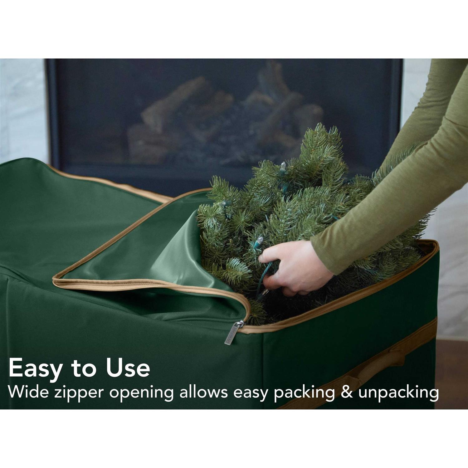 Covermates Keepsakes Christmas Tree Structured Rolling Storage Bag - Image 4