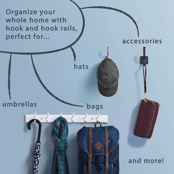 Liberty Heavy Duty Coat and Hat Hook - Image 3