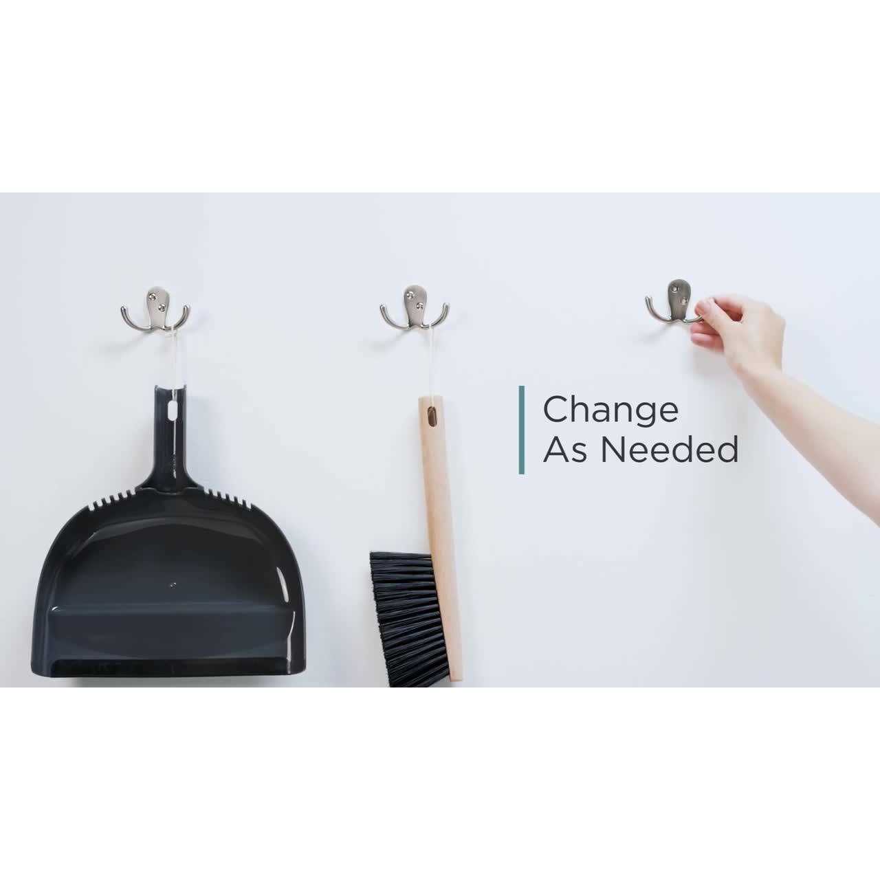 Liberty Heavy Duty Coat and Hat Hook - Image 5