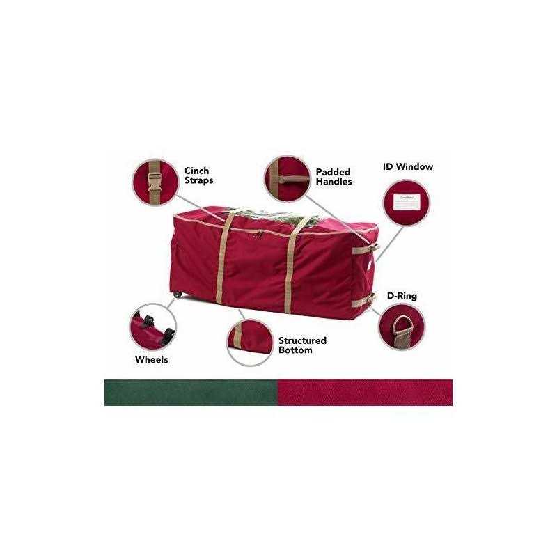 Covermates Keepsakes Christmas Tree Rolling Cinch Bag – Superior Protection - Image 3