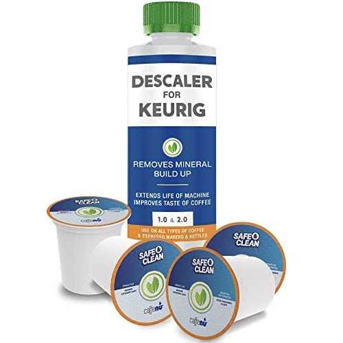 Descaling Solution and Cleaning Kit for Keurig 1.0 2.0 K Cup Coffee Machines. 3 Month Supply. 4 Keurig Cleaning Pods & Descaler for Keurig Coffee - Image 3