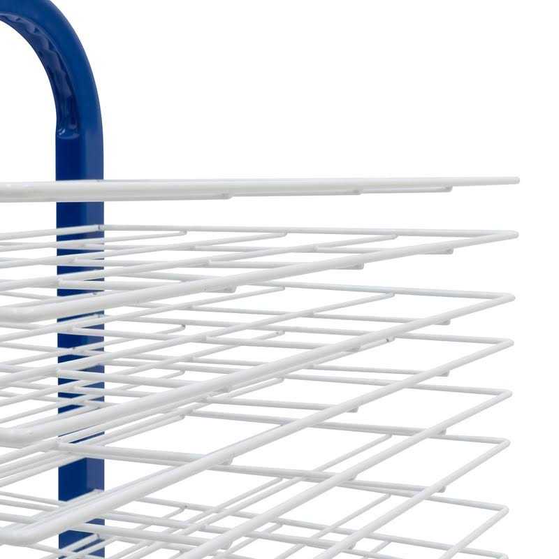 Pearington New 25-Shelf Mobile/Wall Mountable Art Drying Rack for Art Studios & Classrooms - Image 3