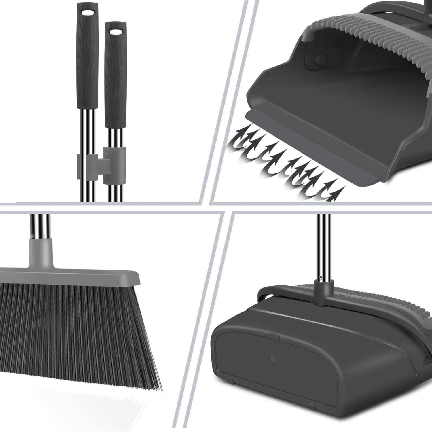Kelamayi Broom and Dustpan Set For Home, Office Broom and Dustpan - Image 3