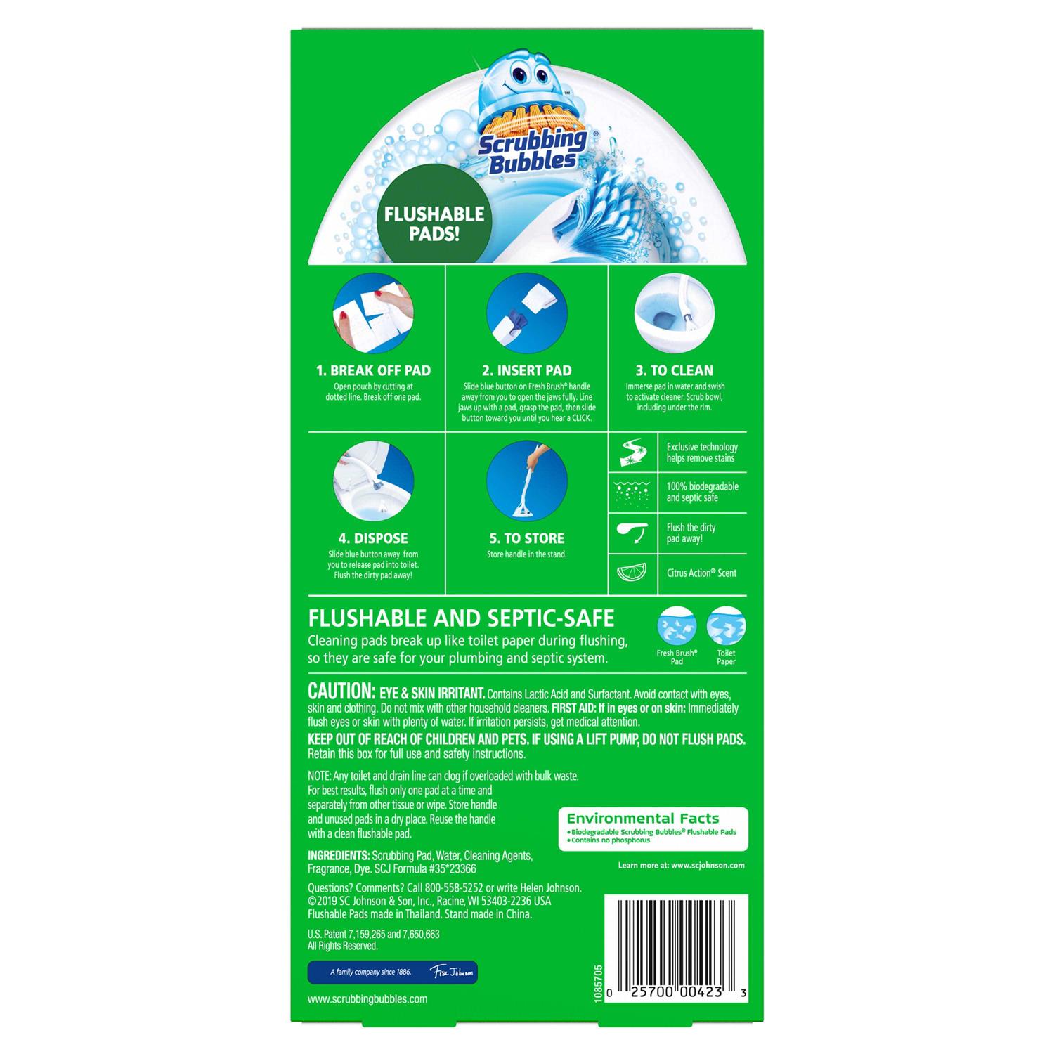 Scrubbing Bubbles Fresh Brush Starter Kit Citrus - Image 4