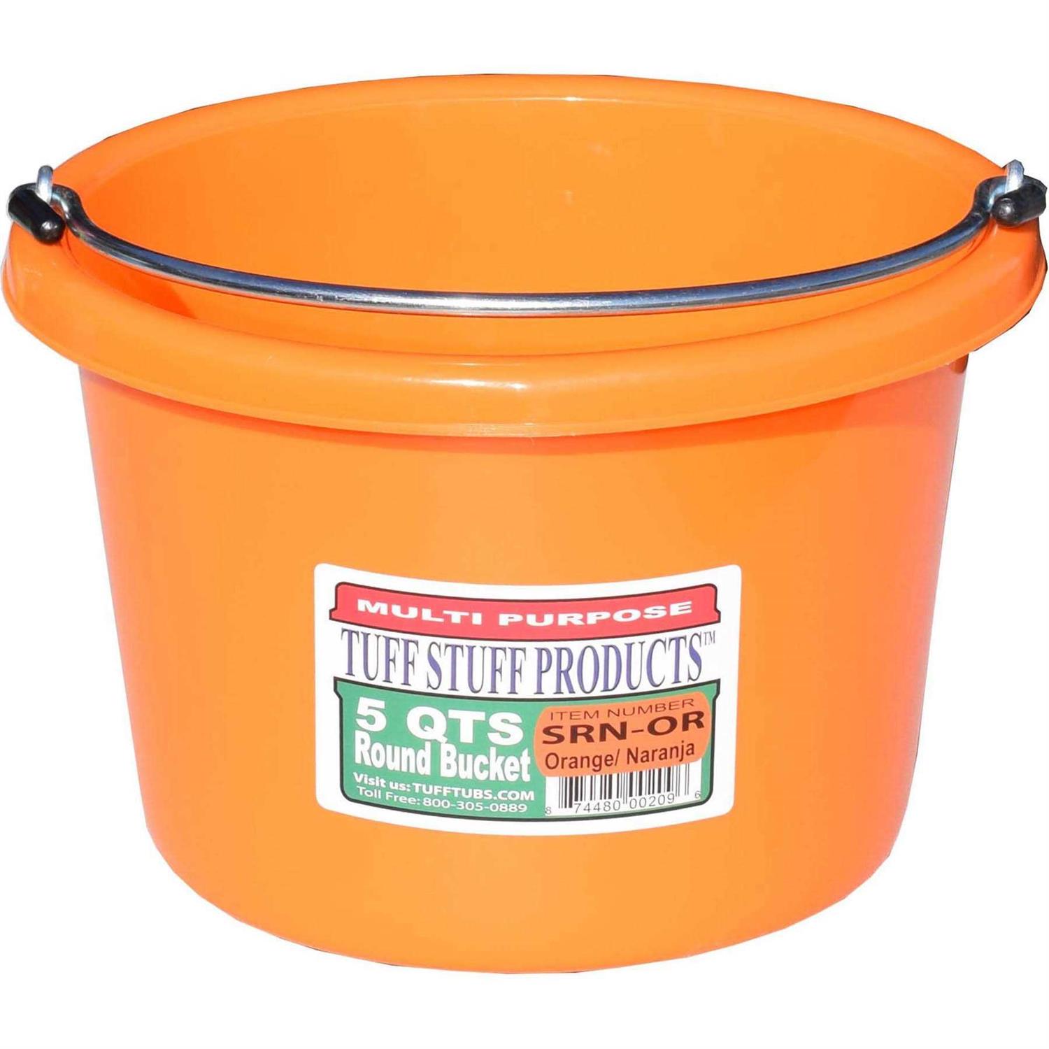 Tuff Stuff Products 5 qt Round Bucket