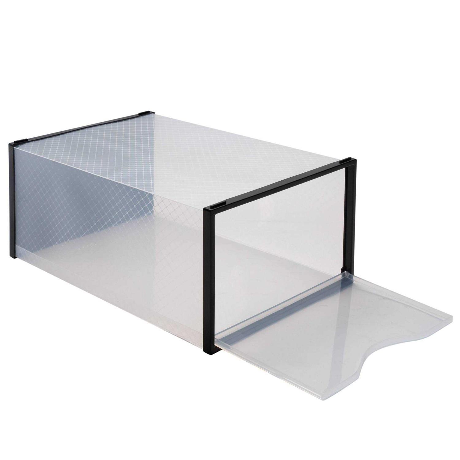 Alternative view of Simplify Set of 12 Stackable Shoe Boxes