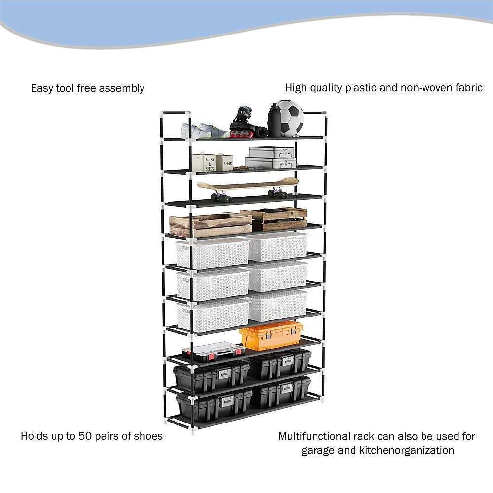Hastings Home 10-Tier Storage Rack - Image 5