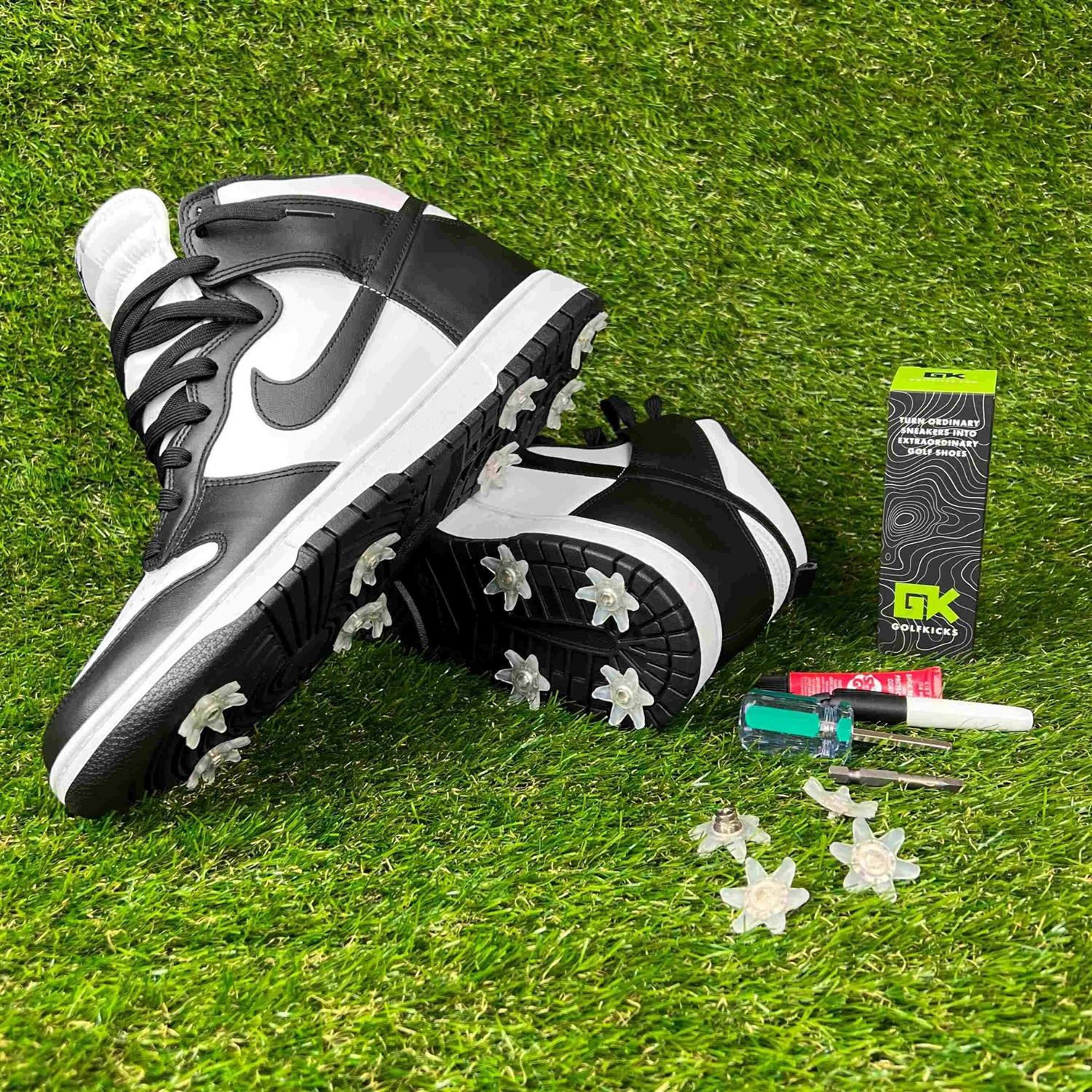 Golfkicks Golf Traction Kit for Sneakers with DIY Golf Spikes - Image 3