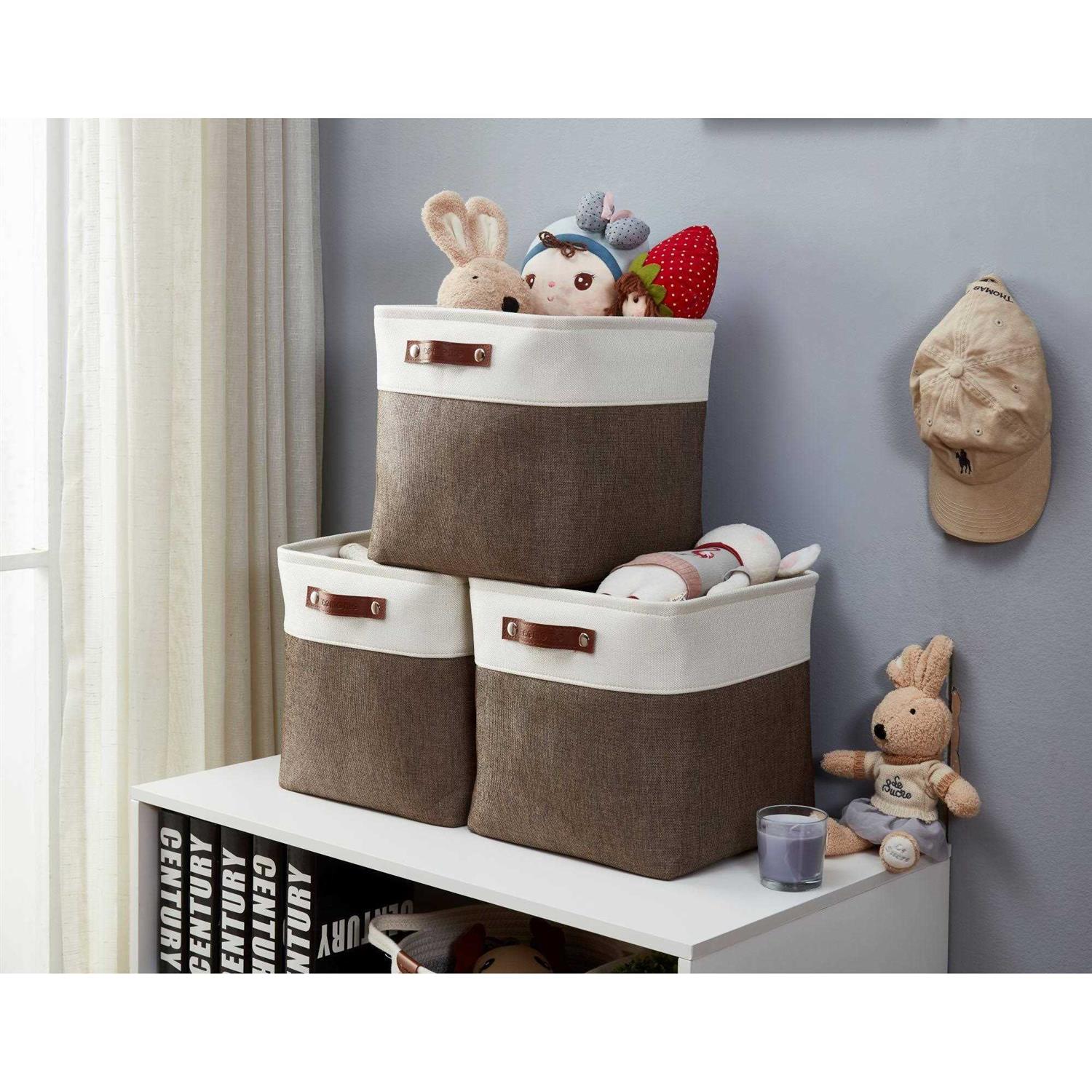 Decomomo Storage Bins Fabric Storage Basket - Image 2