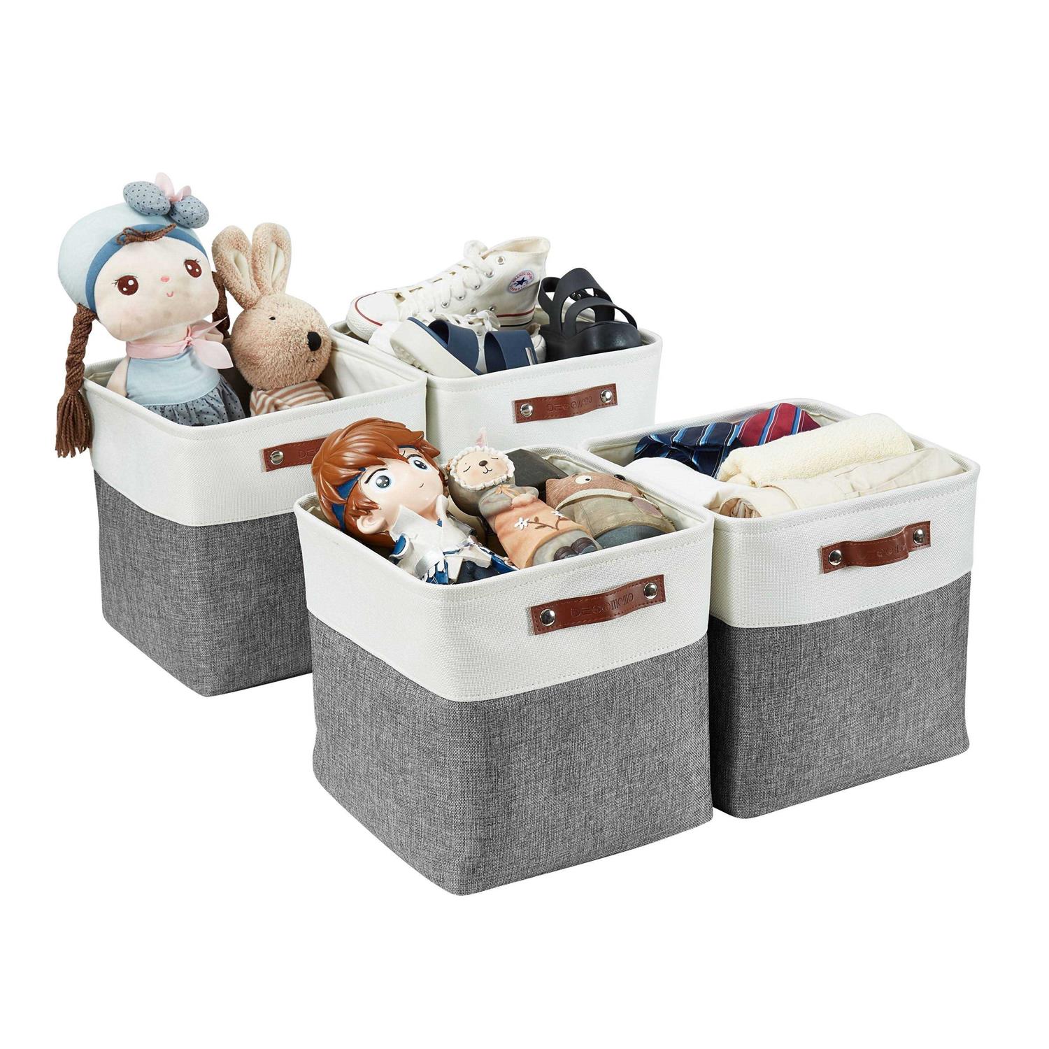 Decomomo Storage Bins Fabric Storage Basket - Image 3