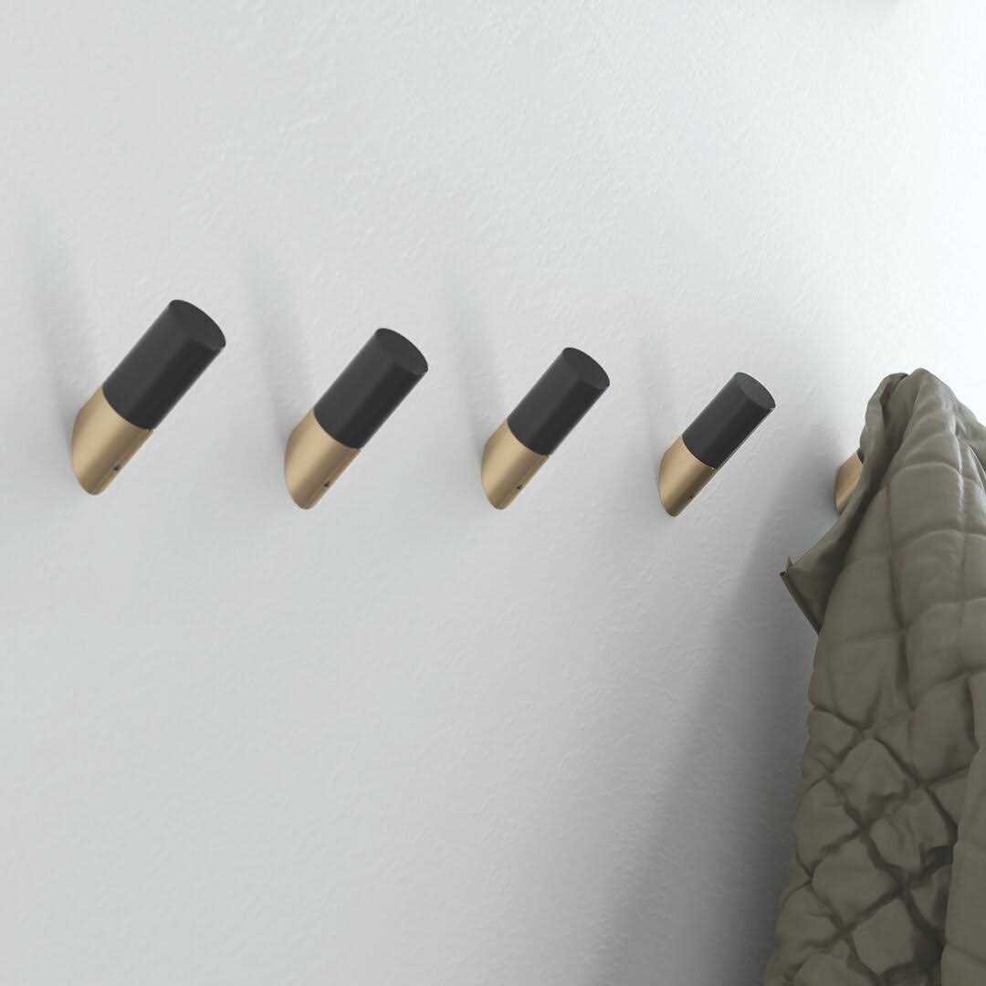 Dimmick 5 Hook Wall Mounted AllModern Color - Image 2