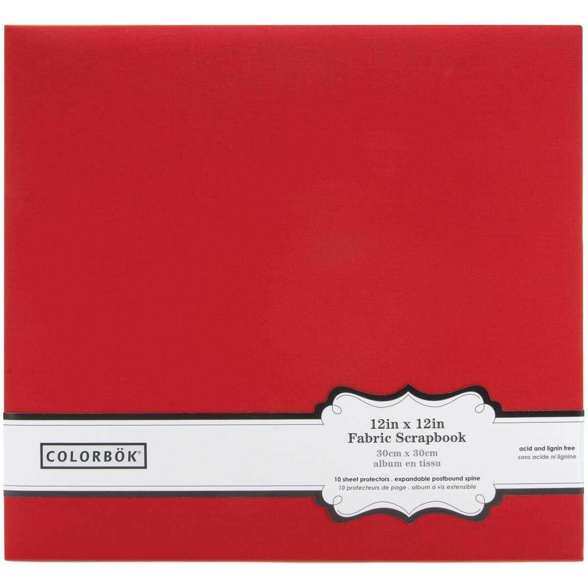 Colorbok Fabric Post Bound Album - Image 5