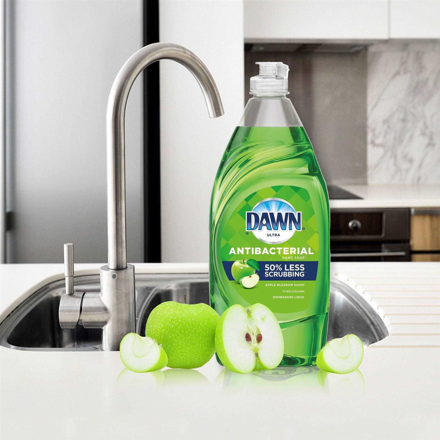 Dawn Ultra Antibacterial Dishwashing Liquid Soap - Image 4