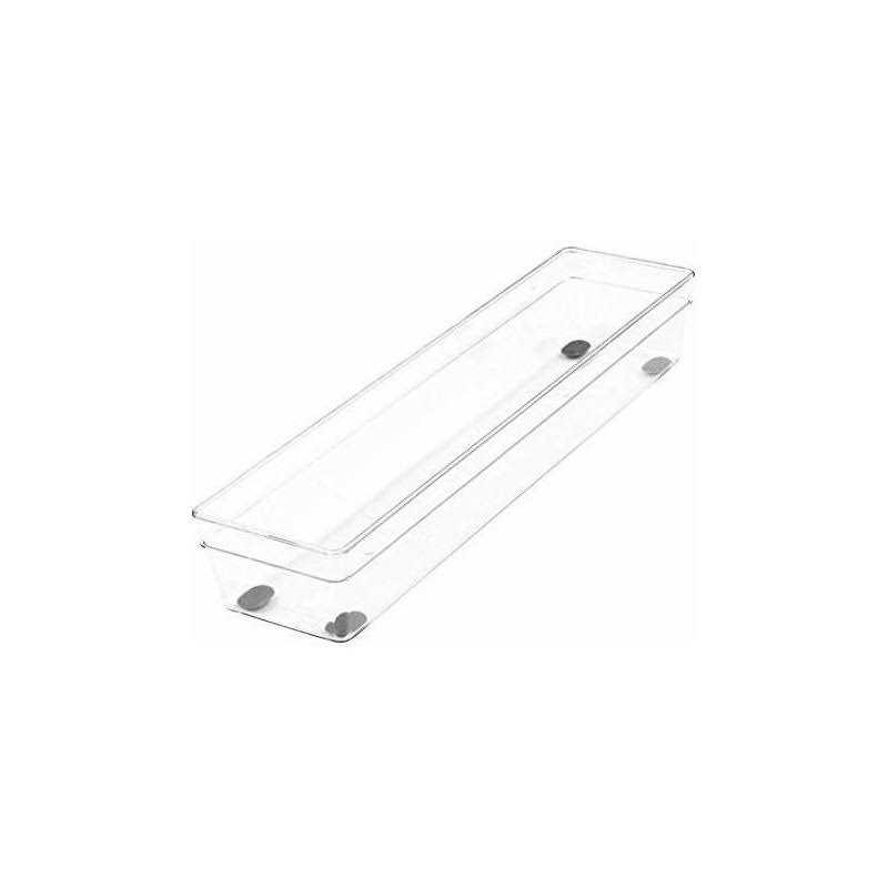 Glad Plastic Drawer Storage Tray – Heavy Duty Organizer Bin for Home