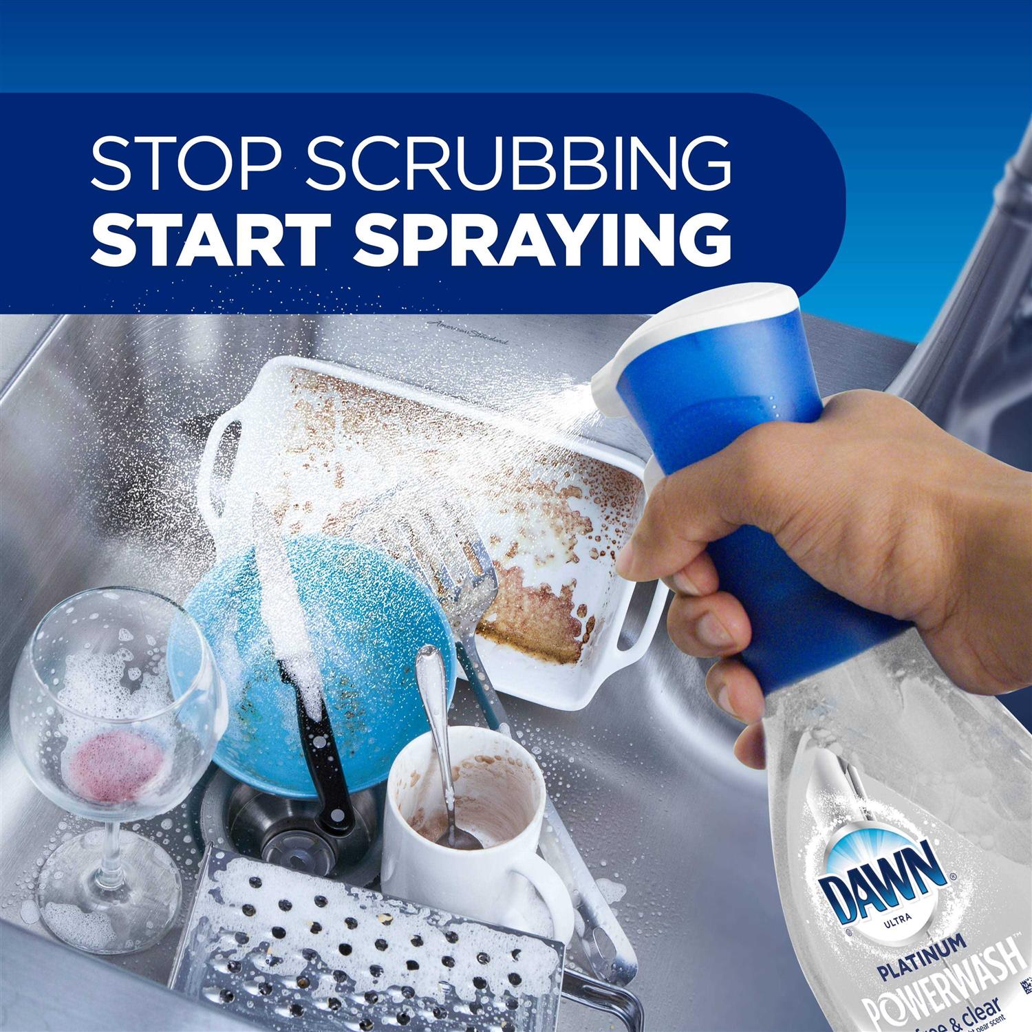 Dawn Platinum Powerwash Free & Clear Dish Spray - Image 2
