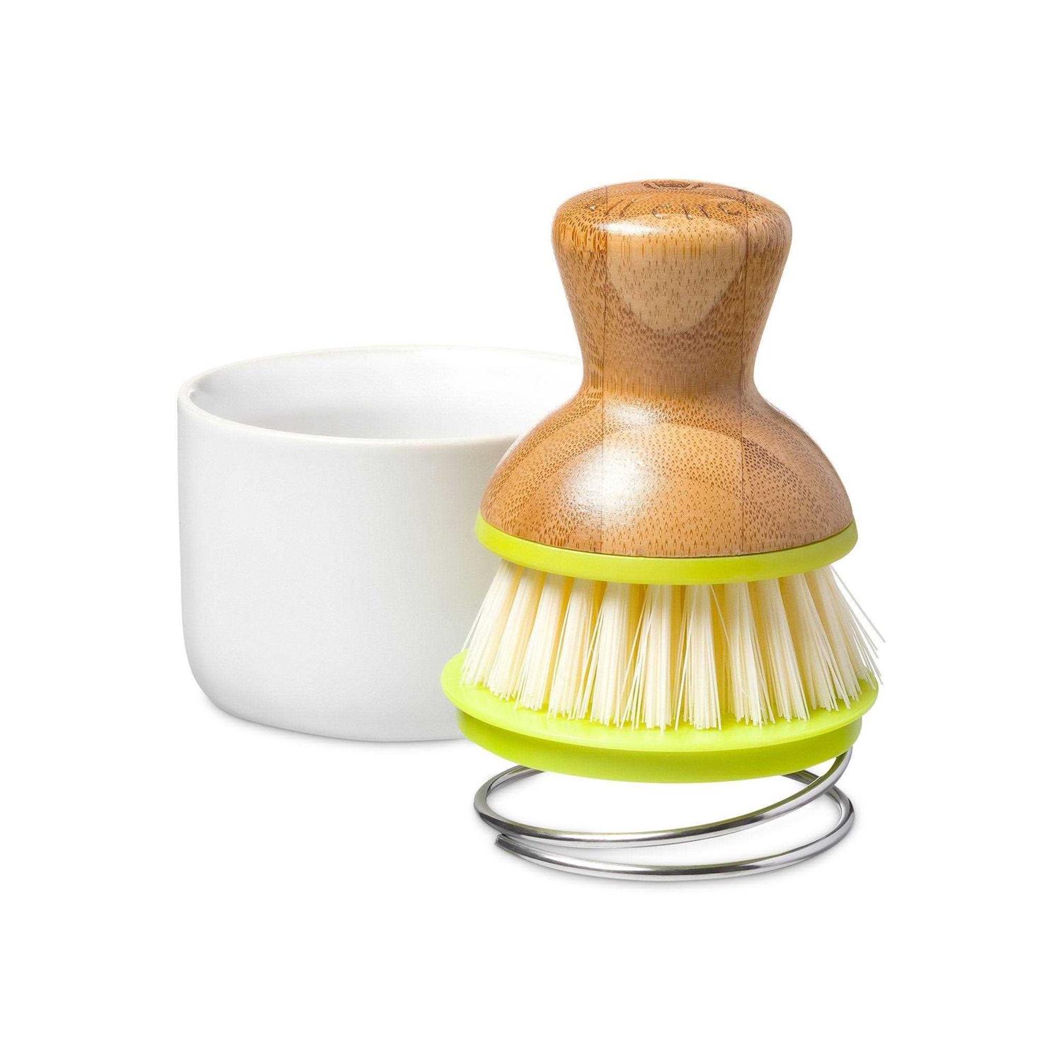 Full Circle Bubble Up Soap Dispenser & Dish Brush Set - Image 5