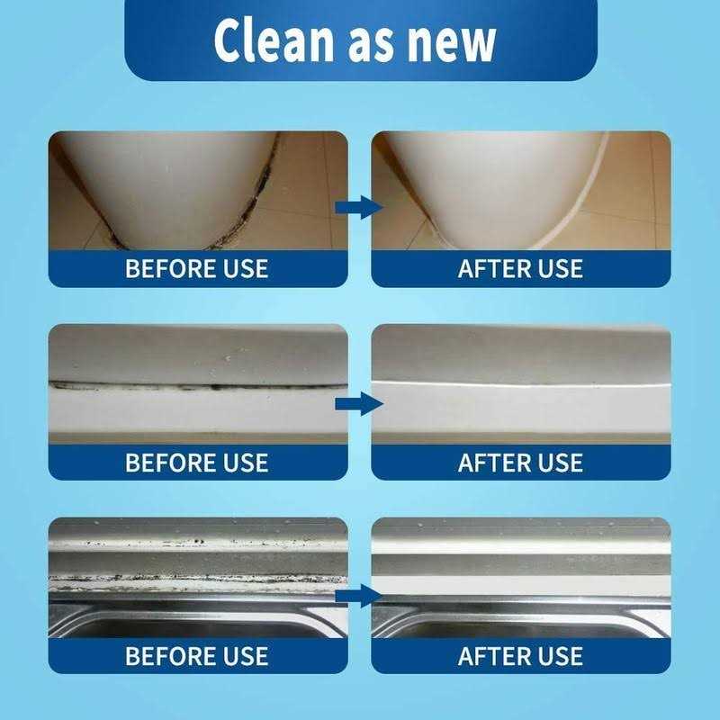 GELIVABLE Mold Mildew Cleaner Gel Household Cleaner for Wall Tiles Grout Sealant Bathroom Cleaning Home Kitchen Sinks Cleaning - Image 4
