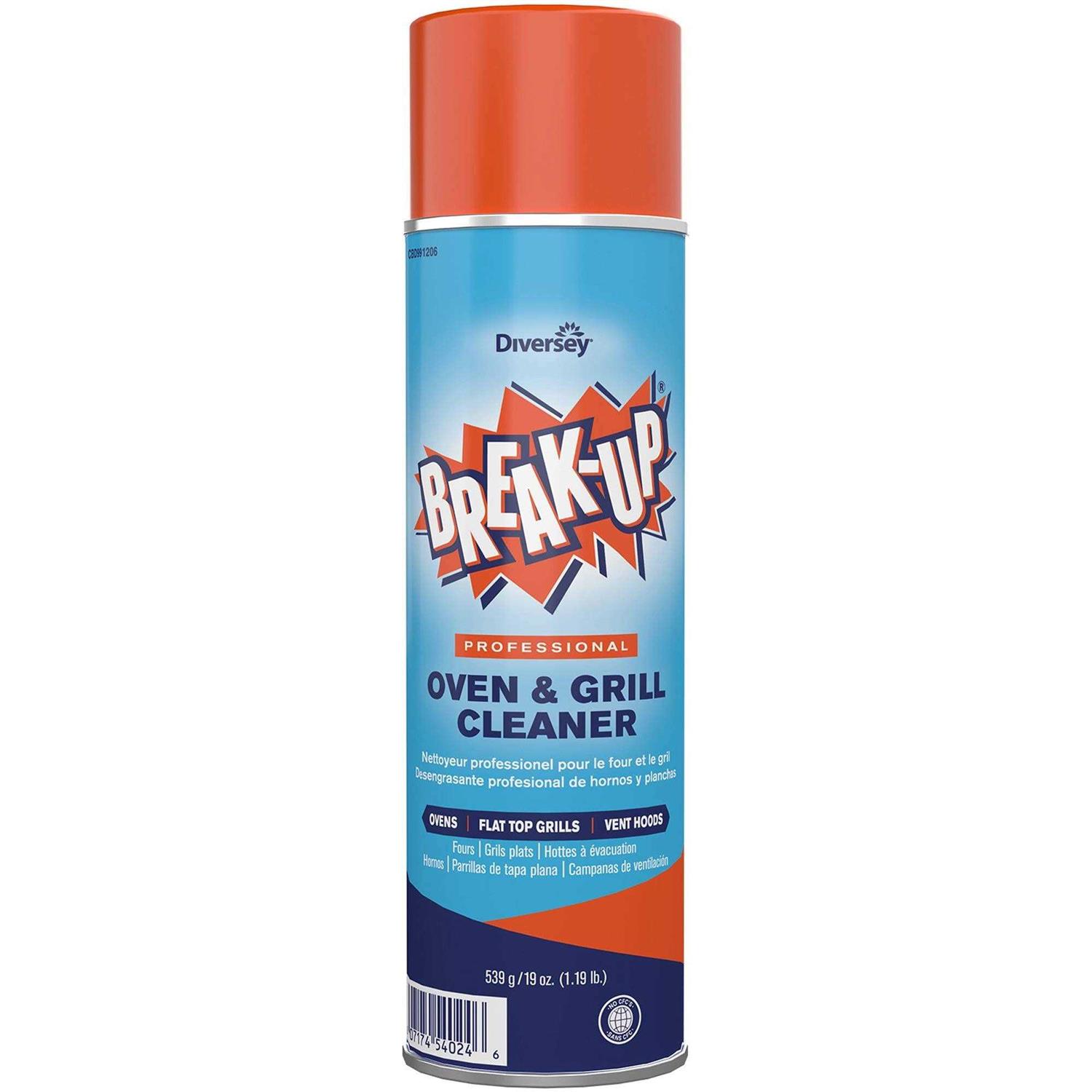 Diversey Break-Up Oven and Grill Cleaner, Aerosol - 19 oz stick