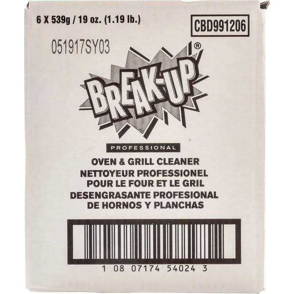 Diversey Break-Up Oven and Grill Cleaner, Aerosol - 19 oz stick - Image 2