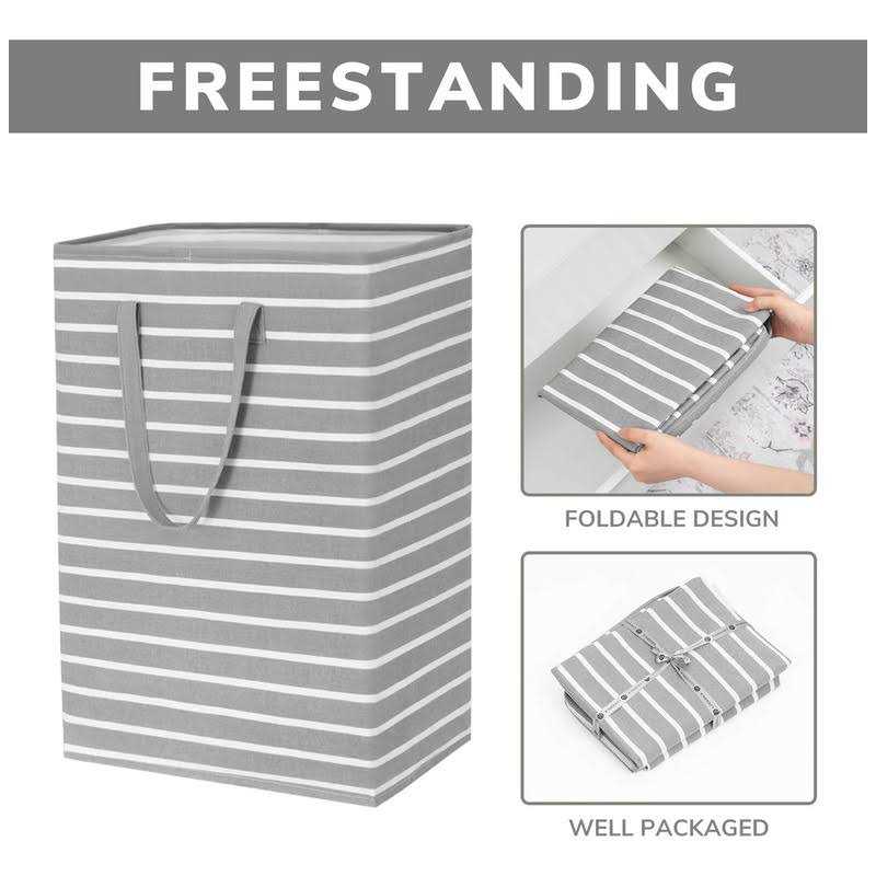 Goodpick Laundry Hamper Laundry Large Tall Clothes Baskets Storage Baskets - Image 3