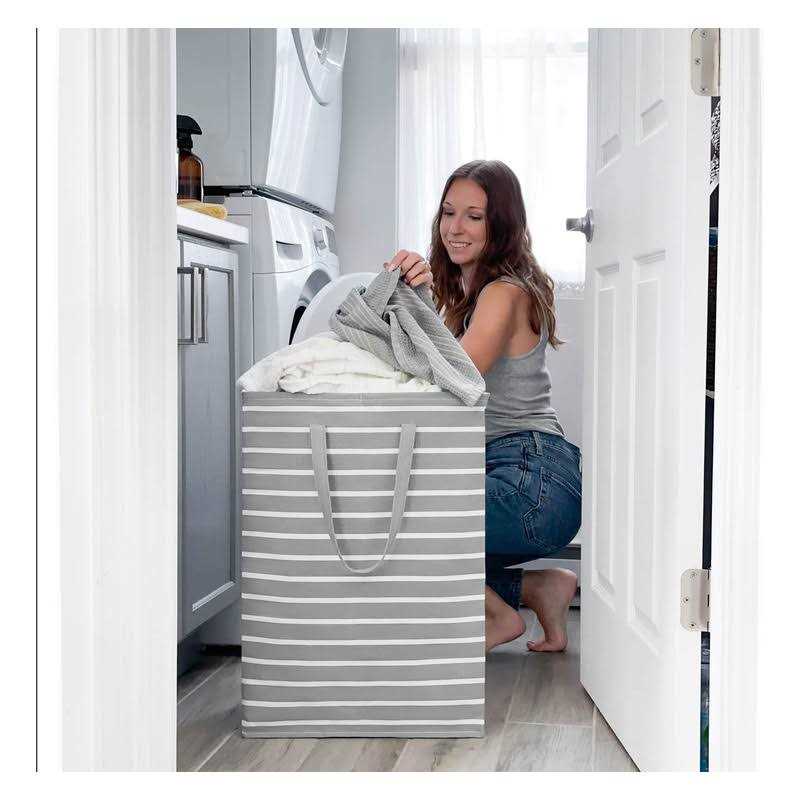 Goodpick Laundry Hamper Laundry Large Tall Clothes Baskets Storage Baskets - Image 4