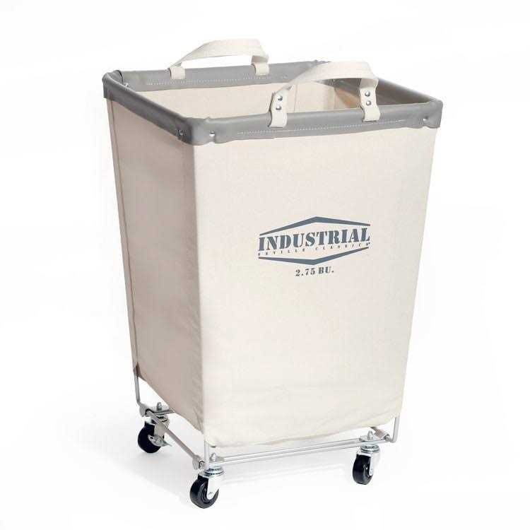 Seville Classics Commercial Heavy Duty Laundry Hamper Canvas - Image 2
