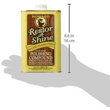 Howard Restor-A-Shine Wood Finish Polishing Compound - Image 5