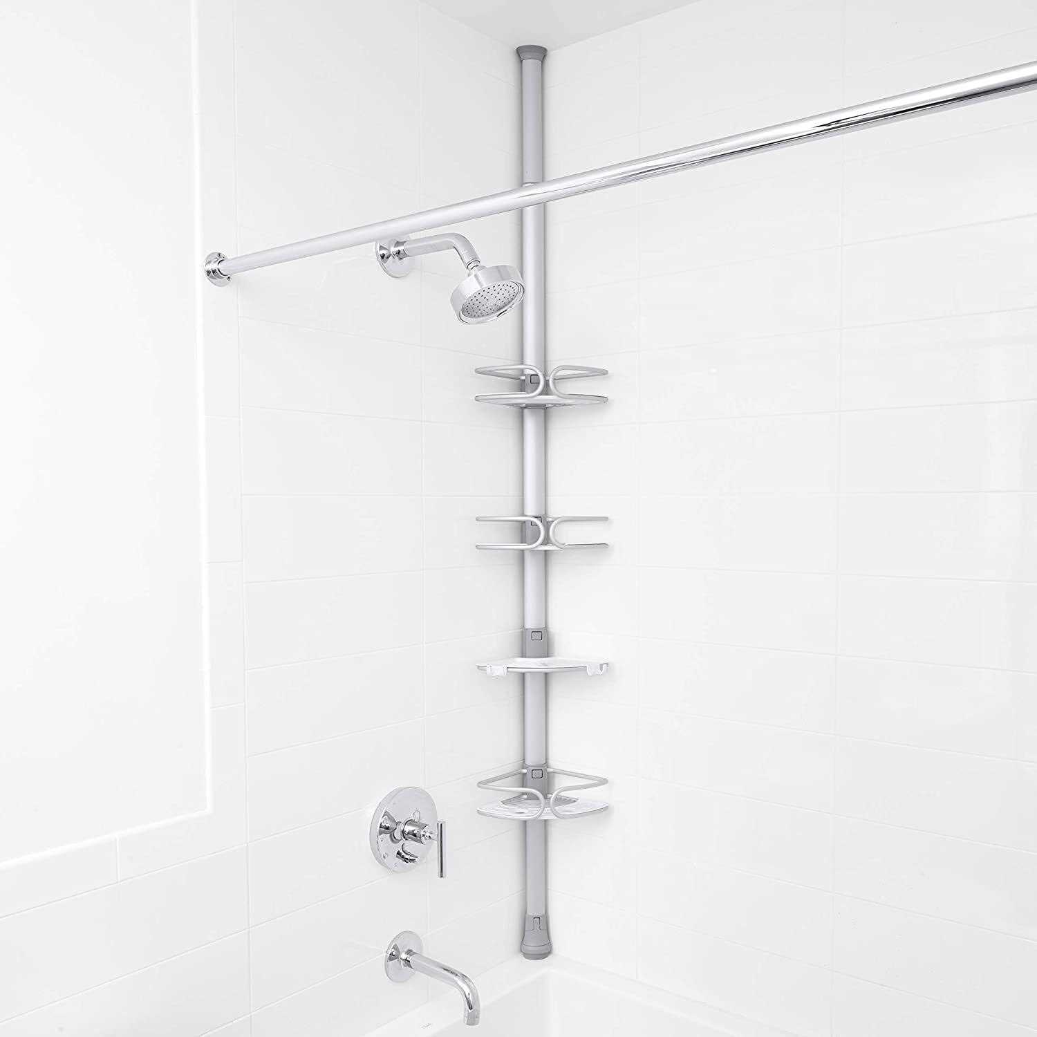 OXO Good Grips Quick-Extend Aluminum Pole Caddy - Image 2