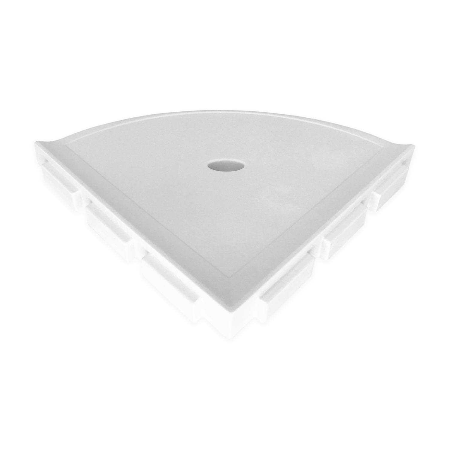 Questech Decor Shower Shelf 8 inch Geo Lugged - Image 3